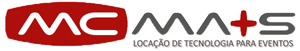 Logomarca da MC Mais Locação de Tecnologias para Eventos